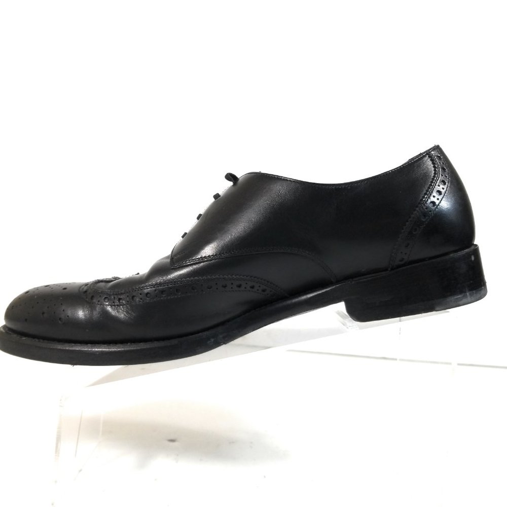 Salvatore Ferragamo Men Wingtip Dress Shoes 11 D - Picture 2 of 8